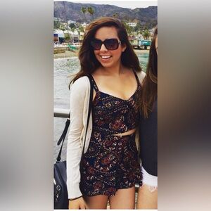 Hollister Navy Floral Matching Set